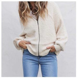 Ascot + Hart Indie Ivory Sweater